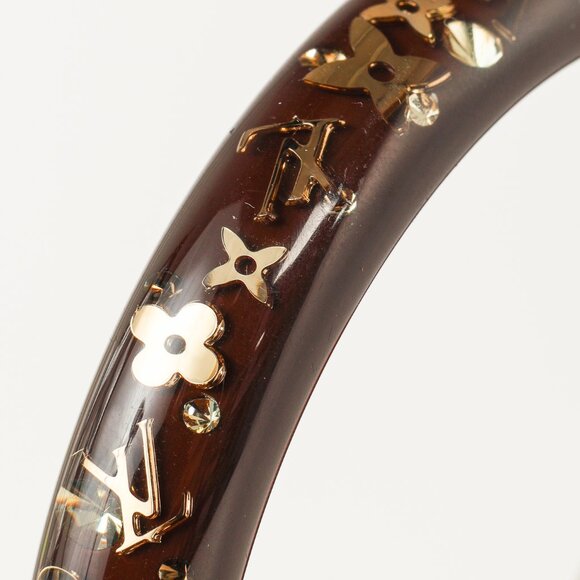 Louis Vuitton Resin Narrow Inclusion Bangle - Picture 3 of 4